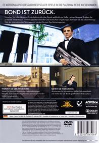 007: Quantum of Solace - Box - Back Image