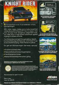 Knight Rider - Box - Back Image