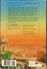 Star Trek: The Promethean Prophecy - Box - Back Image