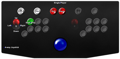 Klax - Arcade - Controls Information Image