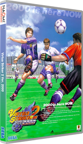 Virtua Striker 2 Ver. 2000 - Box - 3D Image