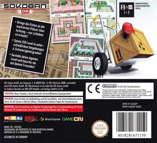 Sokoban DS - Box - Back Image