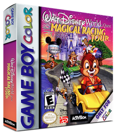 Walt Disney World Quest: Magical Racing Tour - Box - 3D Image