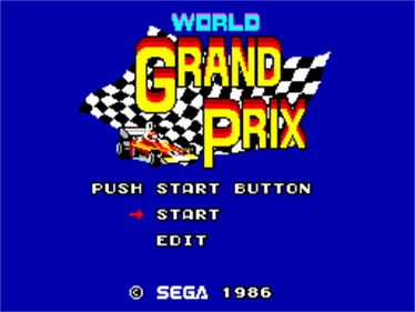 World Grand Prix - Screenshot - Game Title Image