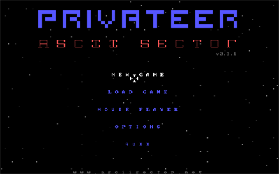 Ascii Sector - Screenshot - Game Title Image
