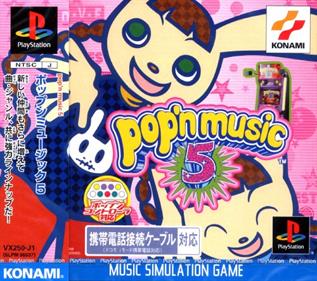 Pop'n Music 5 - Box - Front Image