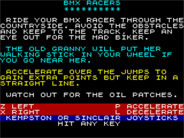 BMX Racers - Screenshot - Game Title Image