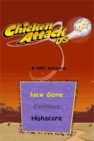 Chicken Attack DS - Screenshot - Game Title Image