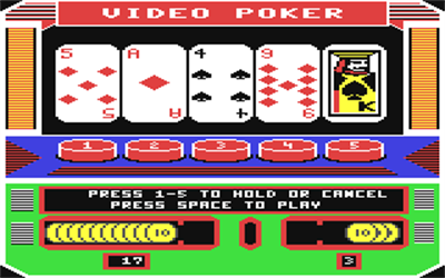 Las Vegas Video Poker - Screenshot - Gameplay Image