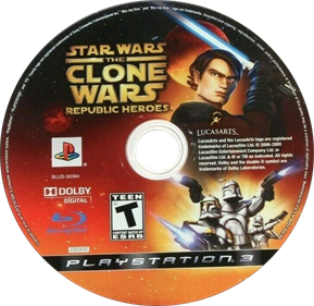 Star Wars: The Clone Wars: Republic Heroes - Disc Image