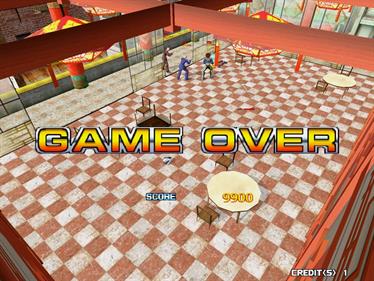 Spikers Battle - Screenshot - Game Over Image
