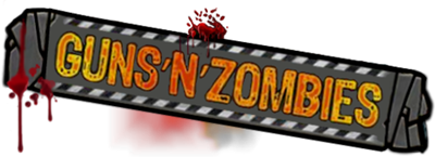 Guns'N'Zombies - Clear Logo Image