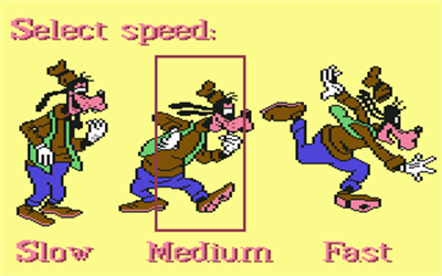 Goofy's Railway Express - Screenshot - Game Select Image