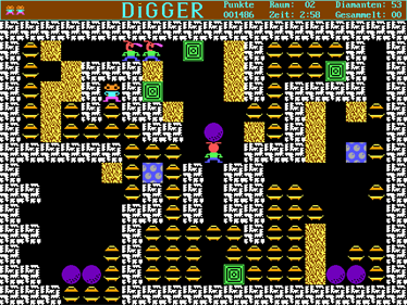 Digger (1992) - Screenshot - Gameplay Image