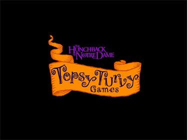 Disney's The Hunchback of Notre Dame: 5 Topsy Turvy Games - Screenshot - Game Title Image