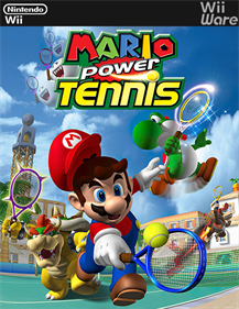 Mario Power Tennis - Fanart - Box - Front Image