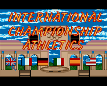 International Championship Athletics - Screenshot - Game Title Image