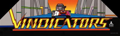 Vindicators - Arcade - Marquee Image