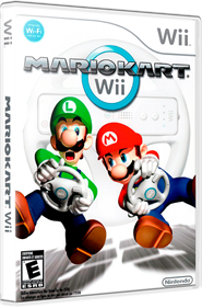 Mario Kart Wii - Box - 3D Image