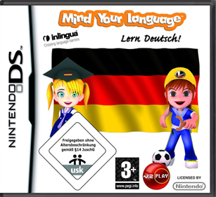 Mind Your Language: Lern Deutsch! - Box - Front - Reconstructed Image