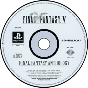 Final Fantasy Anthology: European Edition - Disc Image