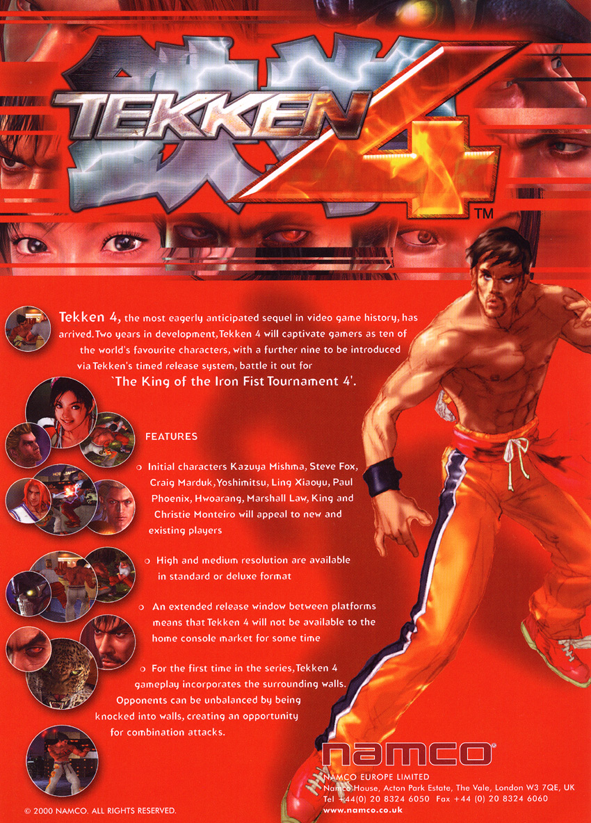 download tekken 4 namco system 246