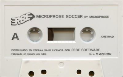 Microprose Soccer - Cart - Front Image