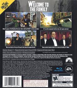 The Godfather: The Don's Edition - Box - Back Image