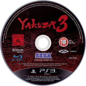 Yakuza 3 - Disc Image