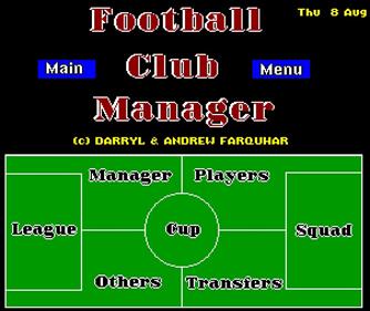 Football Club Manager - Screenshot - Gameplay Image