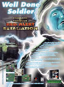 Command & Conquer: Red Alert: Retaliation - Advertisement Flyer - Front Image