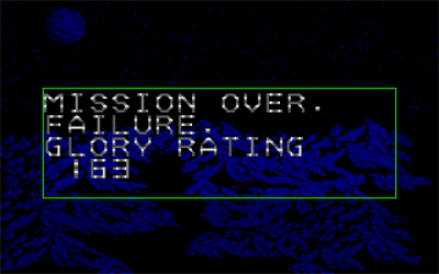 Cap'n Carnage - Screenshot - Game Over Image