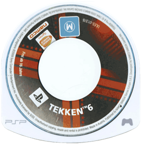 Tekken 6 - Disc Image