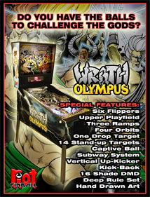 Wrath of Olympus - Advertisement Flyer - Front Image