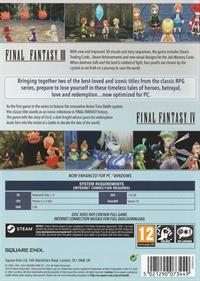 Final Fantasy IV (2014) - Box - Back Image