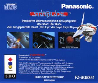 StarBlade - Box - Back Image