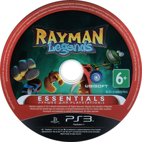Rayman Legends - Disc Image