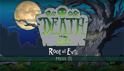 Death Jr.: Root of Evil - Screenshot - Game Title Image