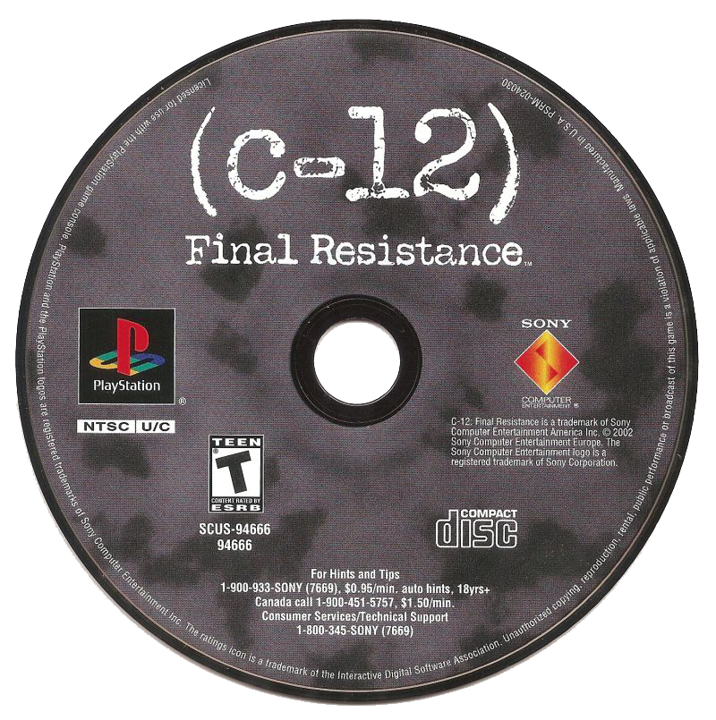 C 12 final resistance коды