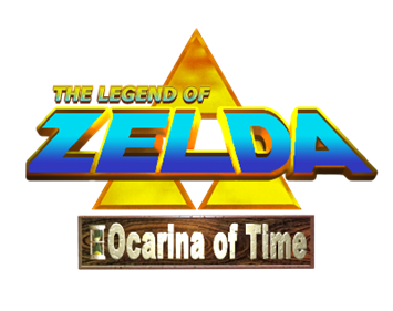 The Legend of Zelda: Ocarina of Time: Space World '97 Beta Experience - Clear Logo Image