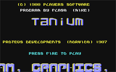 Tanium - Screenshot - Game Title Image