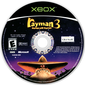 Rayman 3: Hoodlum Havoc - Disc Image