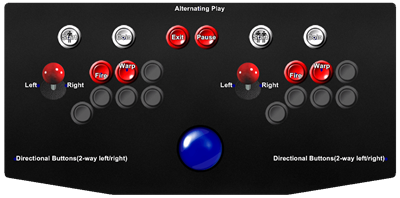 Pleiads - Arcade - Controls Information Image