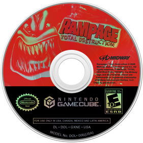 Rampage: Total Destruction - Disc Image