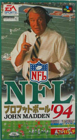 Madden NFL '94 - Box - Front Image