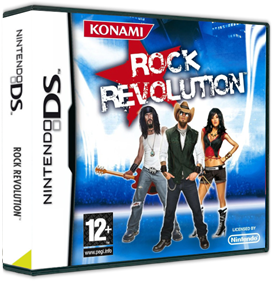 Rock Revolution - Box - 3D Image