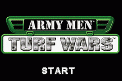 Army Men: Turf Wars - Screenshot - Game Title Image