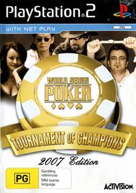 World Series of Poker: Tournament of Champions  - Box - Front Image