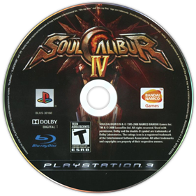 SoulCalibur IV - Disc Image