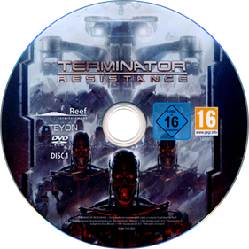 Terminator: Resistance - Disc Image